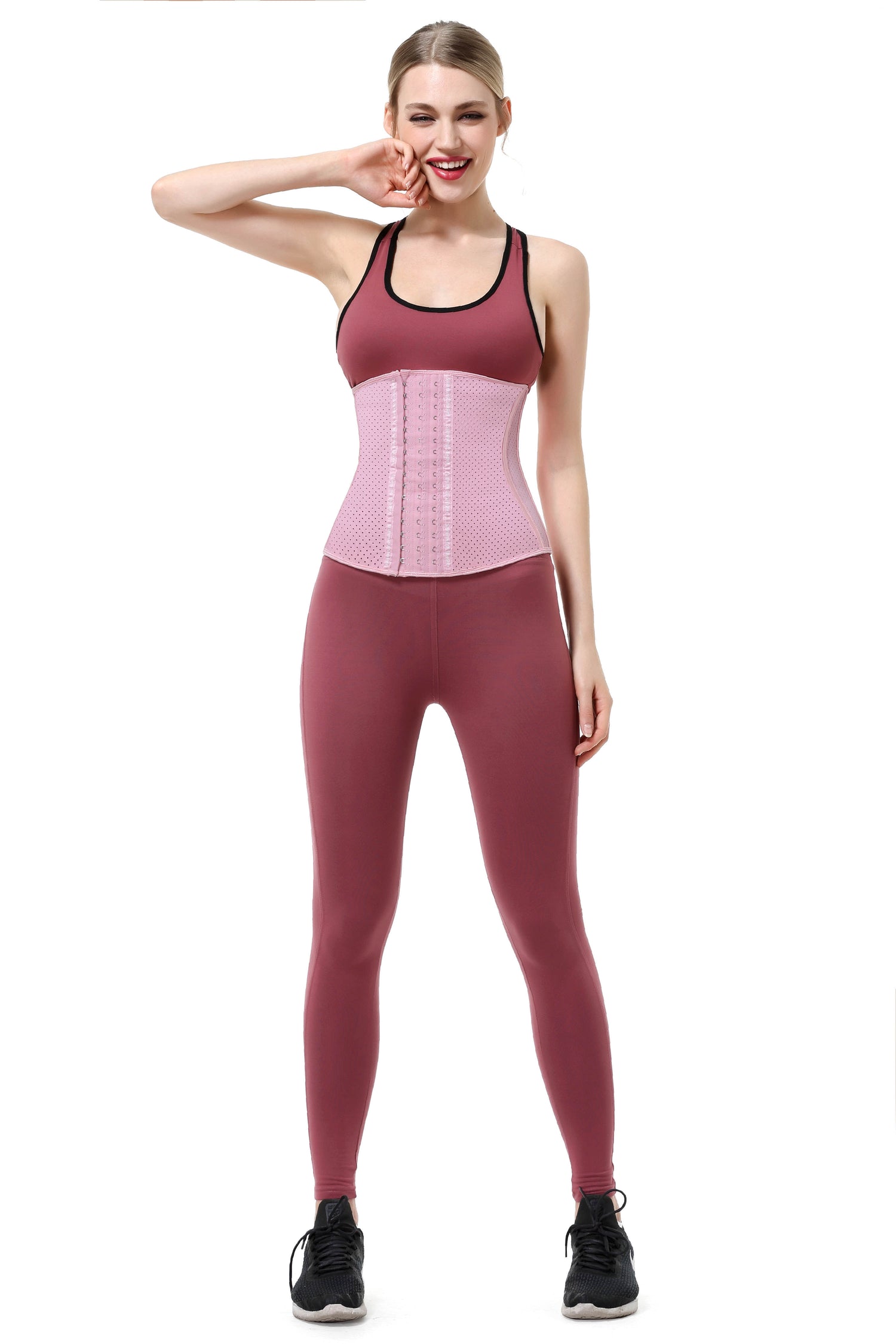 Pink waist shaper